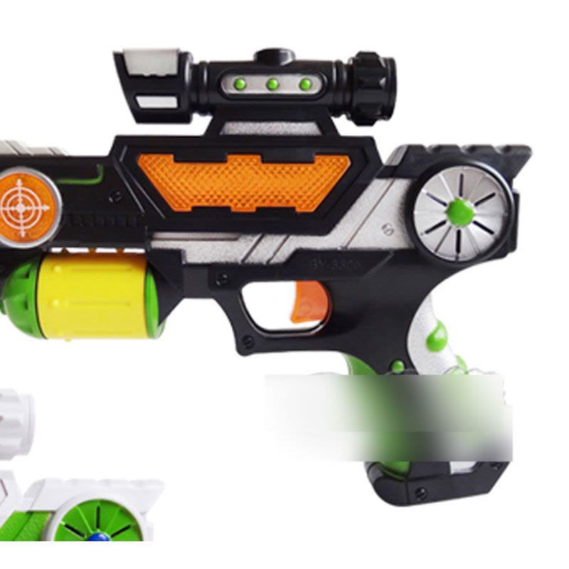 儿童投影闪光电动玩具枪八音枪8张投影图当季新品适用于2-7岁小孩子玩具手枪户外运动颜色随机发图片