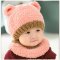 春秋冬季婴儿帽子0男童3女童6宝宝毛线帽小孩12个月新生儿童1-2岁当季新品可爱卡通小孩子帽子