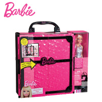 Barbie芭比娃娃套装玩具礼物衣服大礼盒儿童女孩芭比公主梦幻衣橱DMT58芭比之新梦衣橱