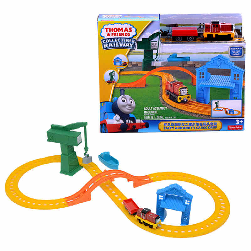 托马斯和朋友之塞尔缇在码头套装Thomas合金小火车轨道玩具BHR95