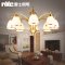 雷士照明(NVC)美式客厅吊灯 全铜客厅灯具别墅大厅复古浪漫温馨卧室灯饰
