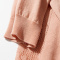 玛思蓓丝2017春季短款低圆领中袖针织衫开衫女修身披肩天丝棉外套
