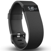 Fitbit Charge HR 智能手环【黑色S号】计步器运动手表心率蓝牙手表 港澳台不发货