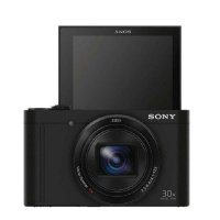 索尼（SONY）数码相机DSC-WX500/BC CN1 黑色CMOS 7.62 锂电池实惠礼包版