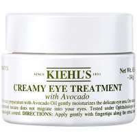 Kiehl's 科颜氏牛油果保湿眼霜14g 修护改善眼袋 淡化黑眼圈乳状眼霜 改善浮肿状态 美国进口