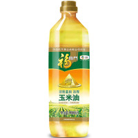 福临门玉米油黄金产地900ml小瓶非转基因烘焙家用清香植物食用油