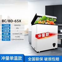 纳丽雅169L-商用冷柜小型冰柜家用大容量节能冷藏冷冻柜_65A118冲量款冷藏冷冻