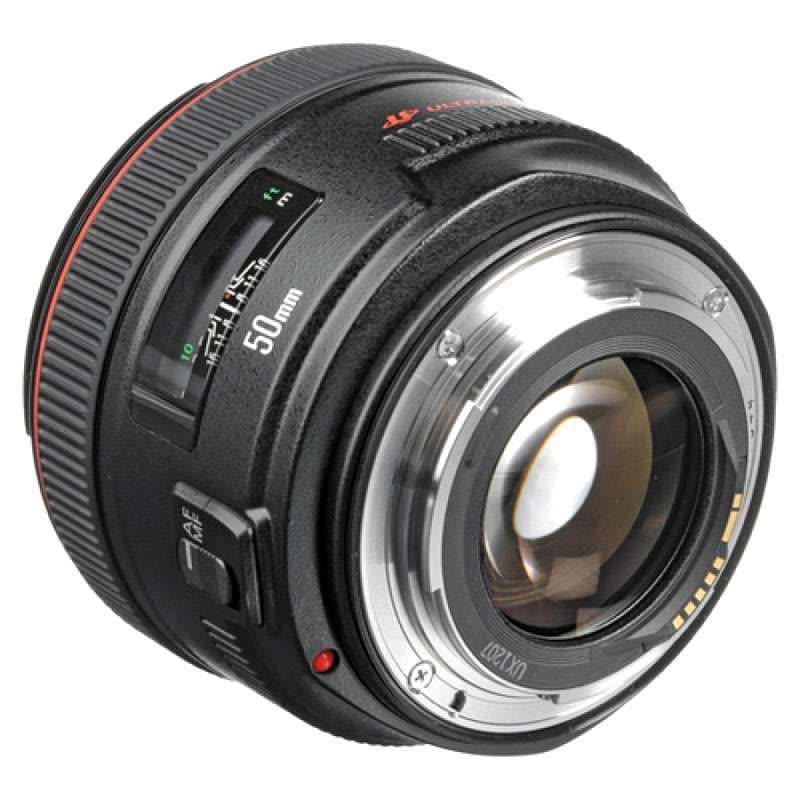【二手9成新】佳能（Canon） EF 50mm f/1.2L USM 标准定焦镜头 过保图片