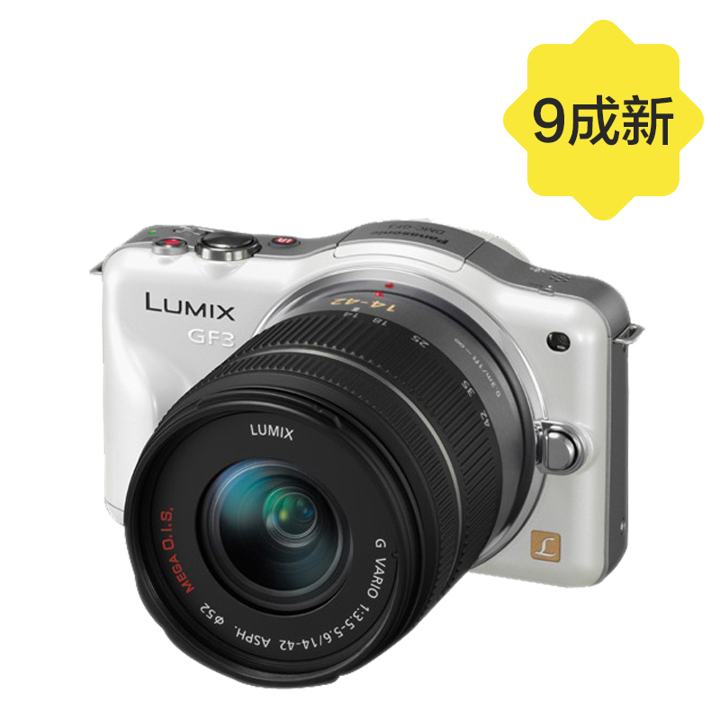 【二手9成新】Panasonic DMC-GF3双镜头套机 （14/2.5 14mm-42mm）