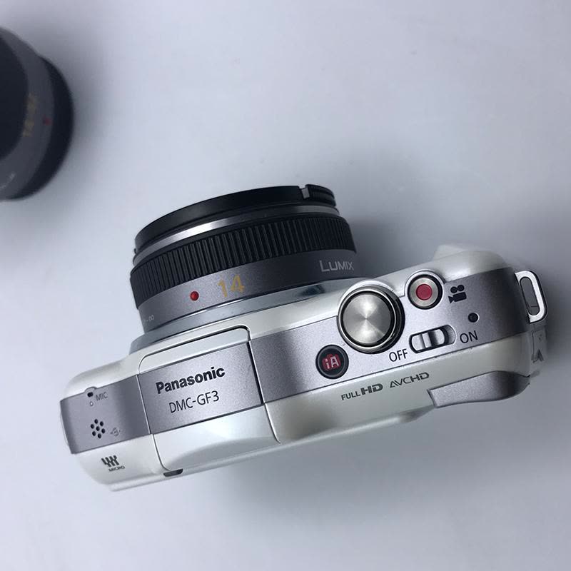 【二手9成新】Panasonic DMC-GF3双镜头套机 （14/2.5 14mm-42mm）图片
