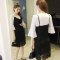 愫惠君(suhuijun)2017春装新款韩版套装裙女时尚百搭蕾丝吊带连衣裙修身两件套女