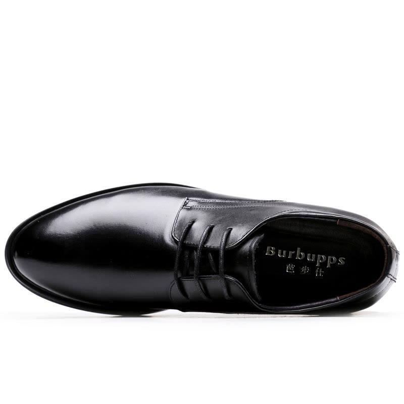 法国品牌芭步仕Burbupps2018新款男士时尚潮流头层牛皮商务男鞋正装休闲皮鞋单鞋图片