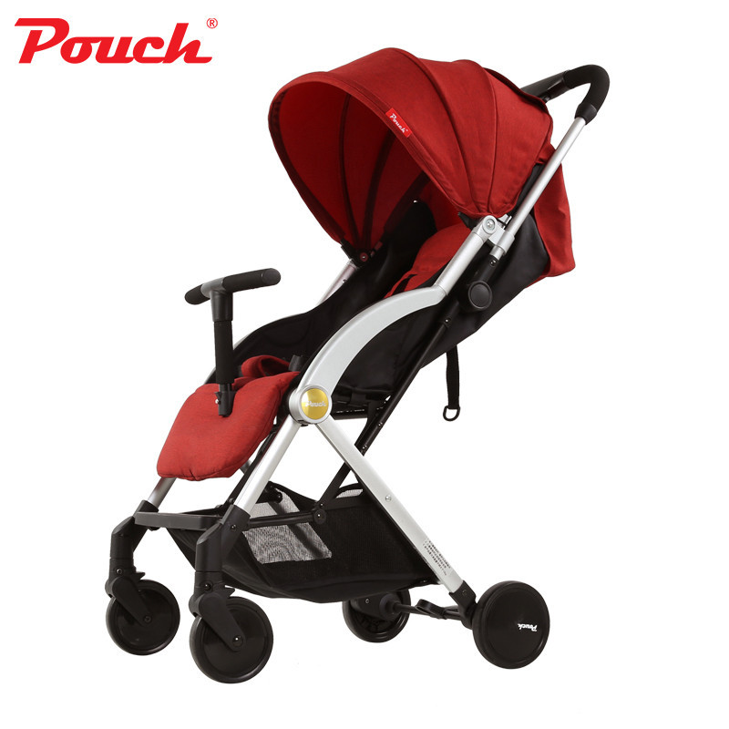 Pouch 帛琦A22婴儿推车超轻便可坐可躺便携式伞车折叠婴儿车儿童手推车
