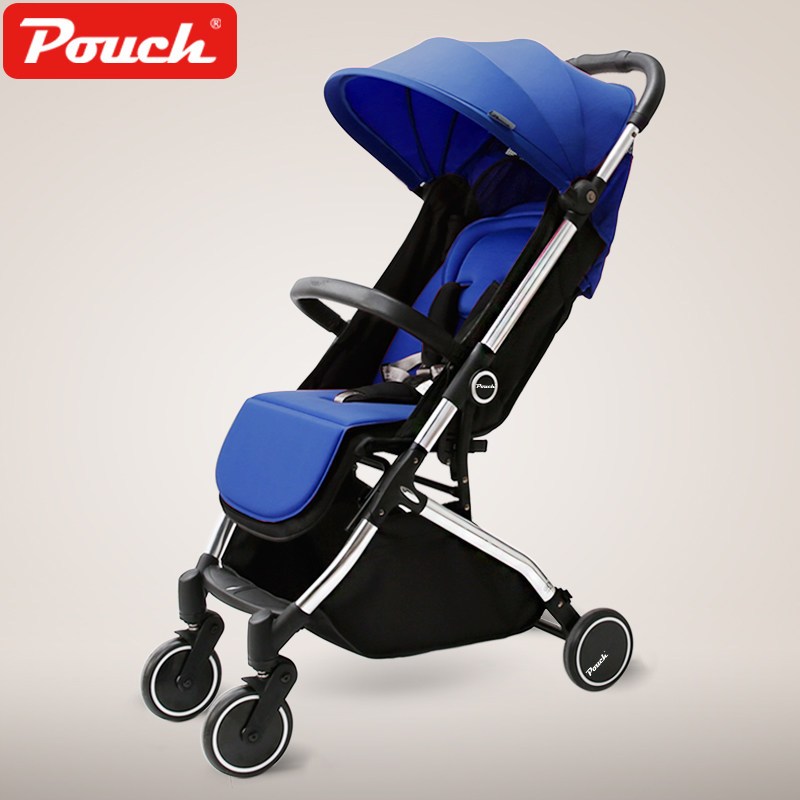 PouchA28帛琦婴儿推车轻便携式伞车可折叠新生儿手推车避震宝宝童车承重15kg-25kg 0-30个月