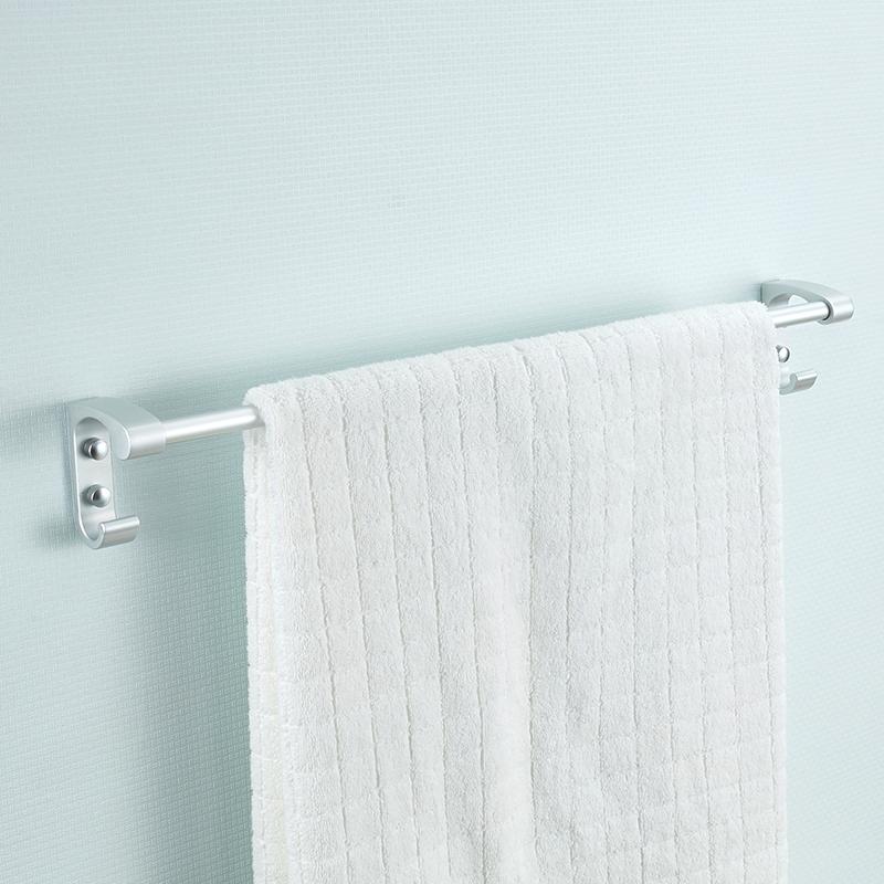 OPPLE铝合金毛巾杆架卫生间浴巾架浴室双杆单杆五金挂件