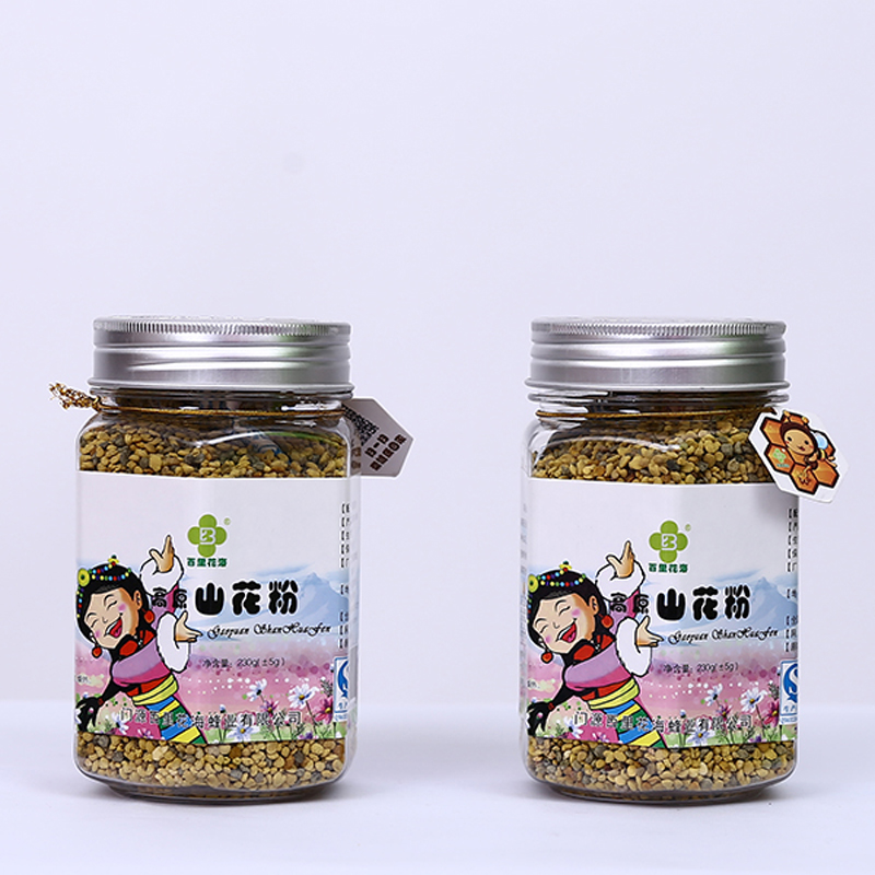 【中华特色】海北州馆 百里花海 蜂花粉 230g 青海门源蜂蜜 山花粉 油菜蜜 油菜花蜂蜜 西北