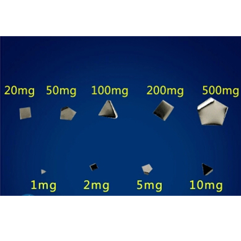 常平 不锈钢小砝码片砝码钳 小砝码0.5g