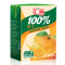 汇源果汁100%橙汁家庭经济装200mlx10盒饮料简约实惠礼盒 自用送礼