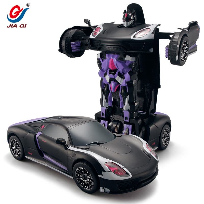 佳奇JIA QI 佳奇变形遥控汽车玩具机变英盟笑藏刀汽车人 儿童益智电动玩具变形金刚图片