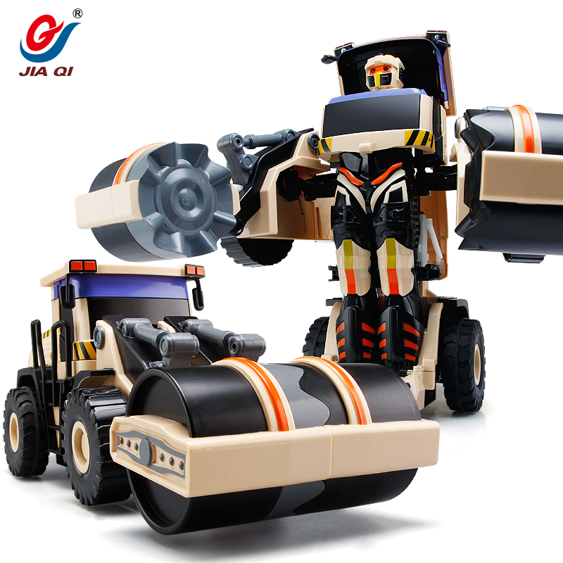 佳奇JIA QI 变形机器人模型 机变英盟系列-无歼道 遥控一键变形汽车人 儿童益智电动玩具礼物 语音控制 变形金刚