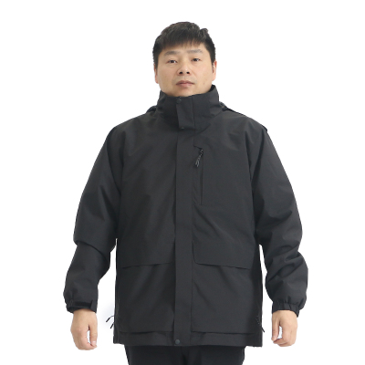 燕舞BD2AF322101Z2F男款三合一冲锋衣M-3XL(计价单位:件)黑色