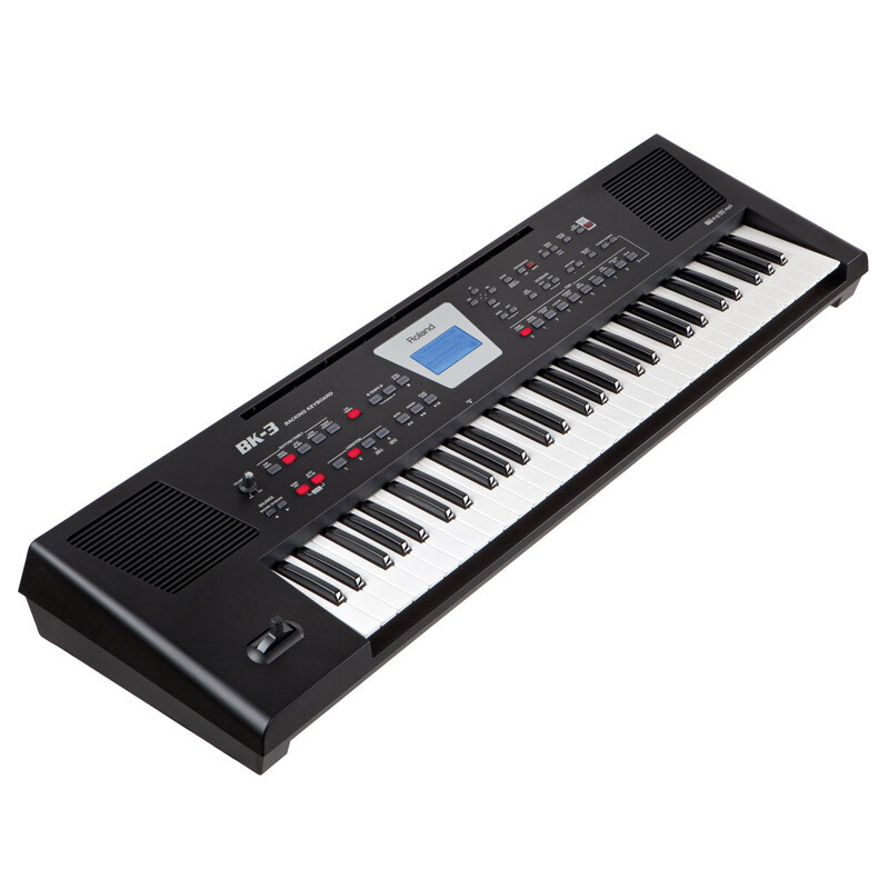ROLAND罗兰BK-3合成器编曲键盘智能自动伴奏电子琴BK3黑色 (原装包+全套赠品)