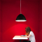 LED现代简约餐厅吧台 灯网吧办公室饭厅创意个性灯罩工业彩色吊灯