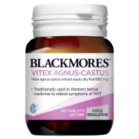 澳洲 澳佳宝(Blackmores) 圣洁莓天然草本精华 40粒 1瓶装 平荷尔蒙片缓解经前不适 备孕排卵经期不适