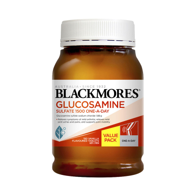 BLACKMORES 澳佳宝 氨糖维骨力关节灵片剂 150粒 1瓶装 1500mg 软骨素 氨基酸 关节疼痛 澳洲进口