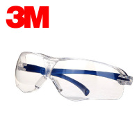3M 10434 防护眼镜 防风沙防雾男女骑行劳保护目镜 透明流线型工业眼镜 运动眼镜