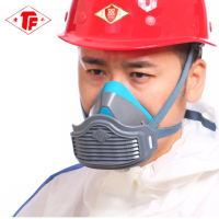 唐丰1502 硅胶防尘口罩 打磨防工业粉尘 PM2.5防护口罩 木工电焊劳保透气装修可清洗面具