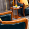 MUWUZI木屋子家具 北欧实木沙发乌金木沙发组合客厅家具实木现代高端组装沙发真皮组合单人位双人位三人位