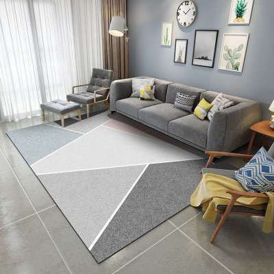 ins风北欧客厅地毯现代简约茶几毯卧室床边耐脏家用大面积毯子 澜思呢