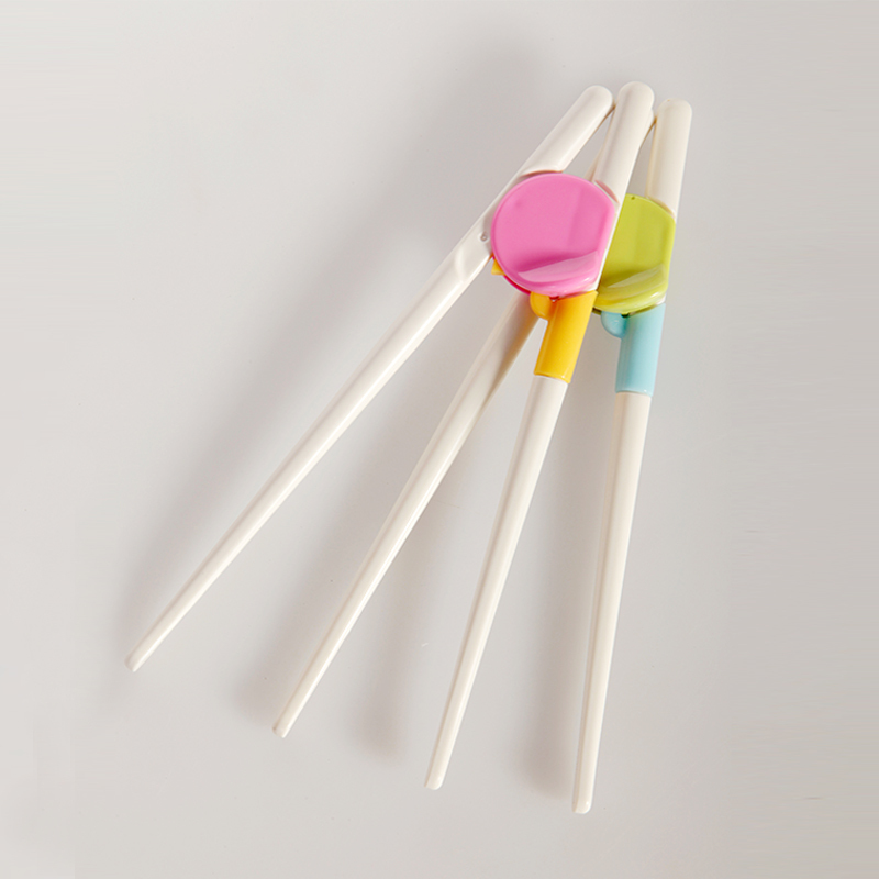 买一送一(2双)儿童筷子训练筷宝宝筷子练习筷婴儿餐具套装纠正小孩学习筷子