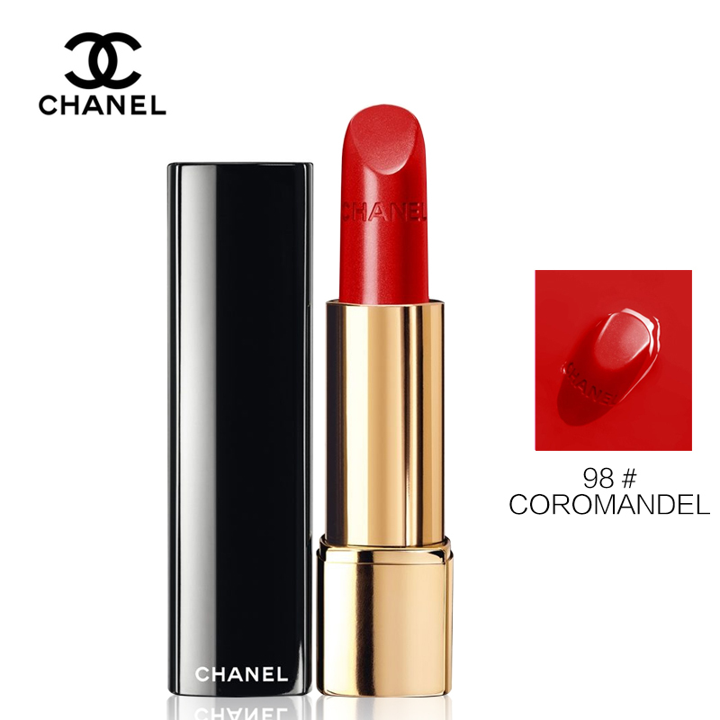 Chanel/香奈儿炫亮魅力丝绒唇膏水亮口红3.5g 98#COROMANDEL