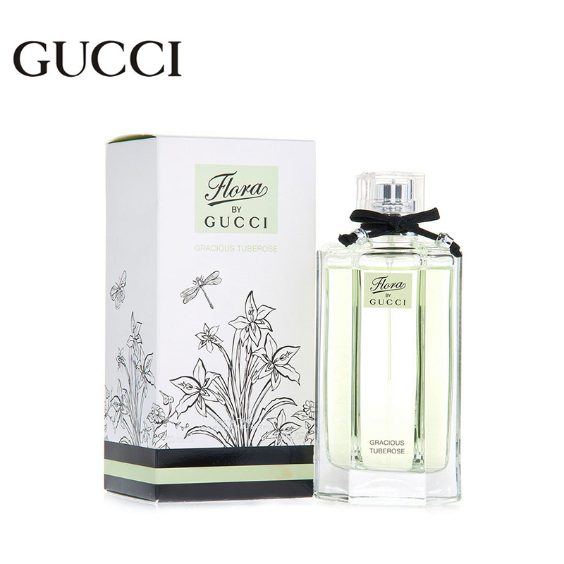 Gucci古驰Gracious Tuberose花之舞优雅晚香玉女士香水 100ml 情人节生日礼物