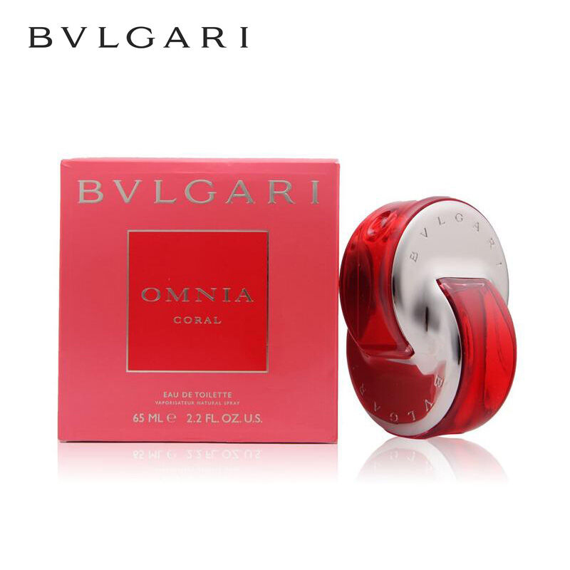 BVLGARI 宝格丽艳纯香红水晶女士淡香水香氛艳纯香红水晶花舞轻盈 65ml 情人节生日礼物