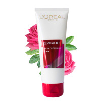 欧莱雅(LOREAL) 女士复颜抗皱洁面乳 100ml 各种肤质 保湿补水 深层清洁 提拉紧致 洗面奶