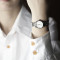 瑞士天梭手表Tissot力洛克系列机械女表钢带 女士钢带机械手表T41.1.183.53