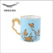 Auratic国瓷永丰源 夫人瓷 340ml中国风情侣陶瓷马克杯水杯茶杯