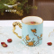 Auratic国瓷永丰源 夫人瓷 340ml中国风情侣陶瓷马克杯水杯茶杯
