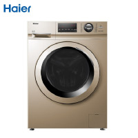 海尔（Haier）XQG100-BX12637 10公斤变频滚筒洗衣机（香槟金）