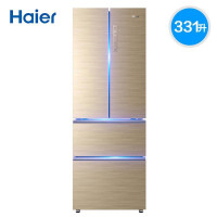 海尔（Haier） BCD-331WDGQ 331升 法式四门变频多温区海尔冰箱 保鲜 风冷无霜 (金色)