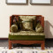 龙森家具 现代新中式红木沙发组合 刺猬紫檀沙发红木实木家具