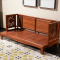 龙森家具 现代新中式红木沙发组合 刺猬紫檀沙发红木实木家具