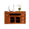 龙森家具 新中式红木实木酒柜刺猬紫檀现代餐边柜茶水柜碗碟柜家具