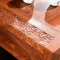 龙森家具 新中式红木梳妆台刺猬紫檀中式化妆台实木化妆桌婚房家具