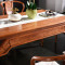龙森家具 新中式红木餐桌非洲刺猬紫檀实木中式饭桌茶桌明清仿古婚房家具