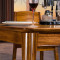 龙森家具 乌金木餐桌椅中式实木组合客厅长方形饭桌住宅婚房家具