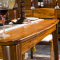 龙森家具 乌金木餐桌椅中式实木组合客厅长方形饭桌住宅婚房家具